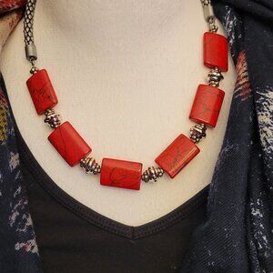 NWT Precious Red statement piece